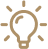a bulb icon